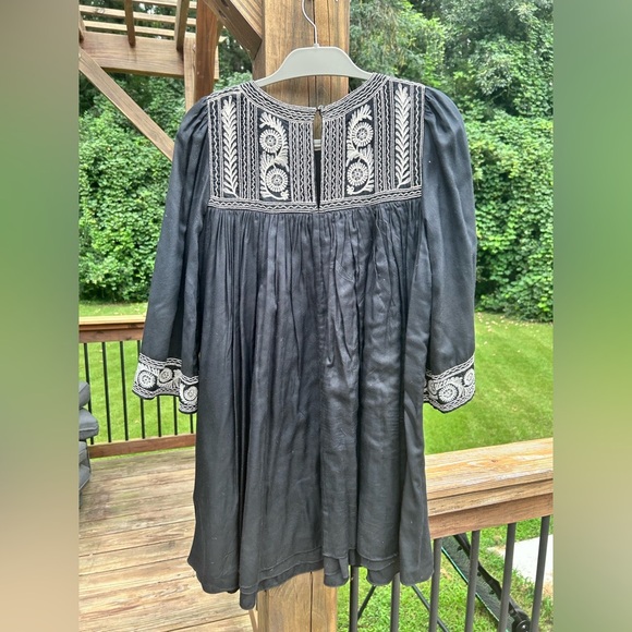 Joie Cappalah Peasant Tunic Dress XS  Embroidered Short - Picture 6 of 6